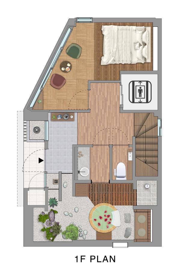 古今 天下茶屋 With A Private Parking Lot And A Half Open-Air Bath And Direct To Kix Villa Osaka Exterior photo